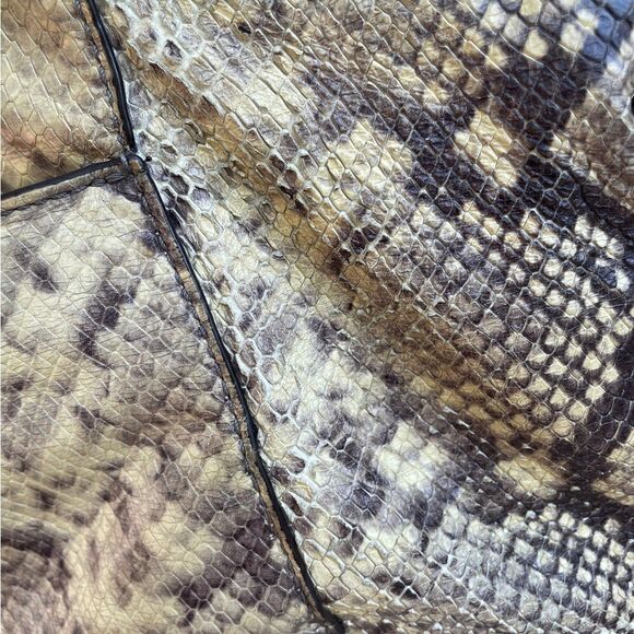 Michael Kors Snakeskin Handbag Shoulder Bag. - Picture 11 of 12